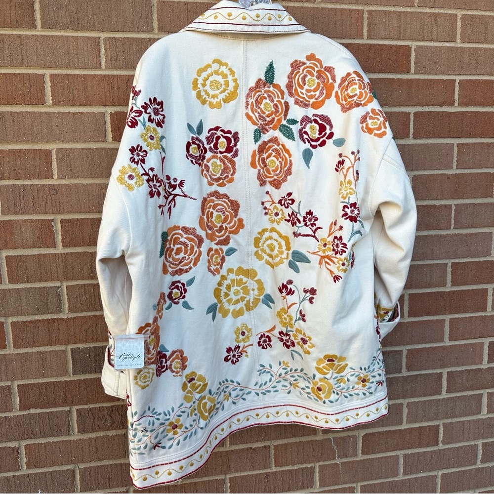 Free People / We The Free Avery Embellished Jacket Size Medium NWT - Picture 13 of 13